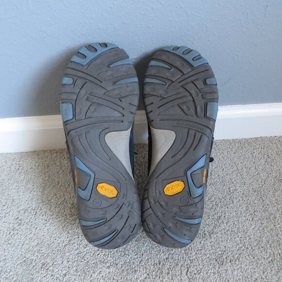 Dansko Womens Paisley Sneakers Size 39W/9/8.5 Blue/Navy Suede Waterproof Lace-Up - Picture 10 of 10
